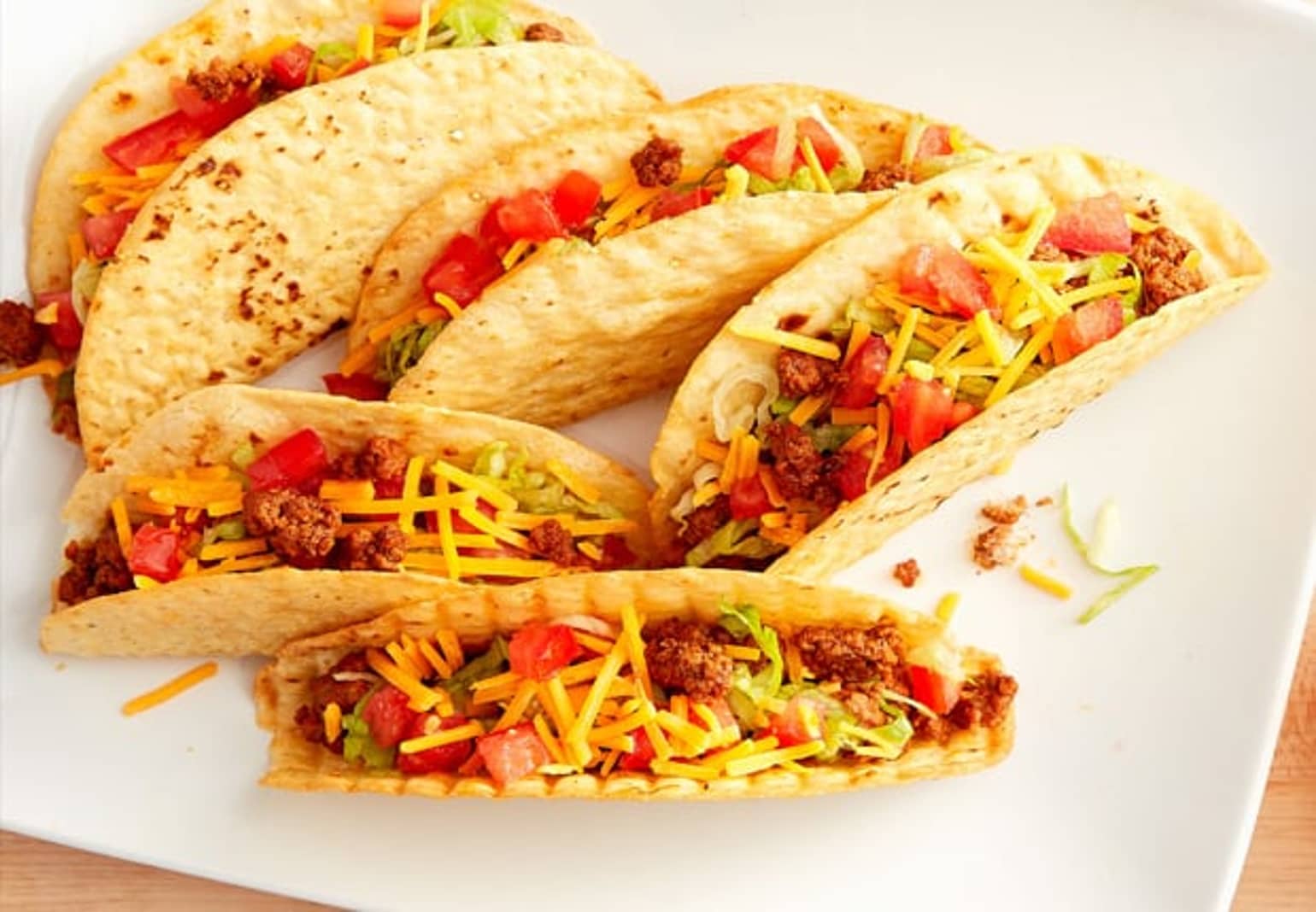 Beef Crispy Flour Tacos